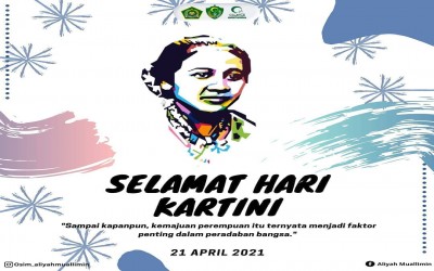 21 April, diperingati sebagai Hari Kartini.